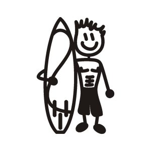 Pegatina familia figura Papá (1)