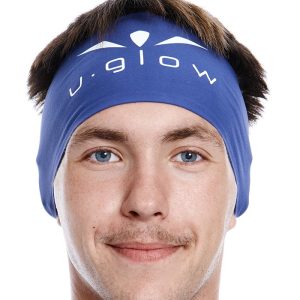 Headband Azul/Blanco, Unisex