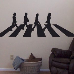 Vinilo decorativo pegatina pared, The Beatles, ref: A1004