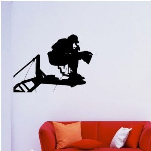 Vinilo decorativo pegatina pared – Cámara cine, ref: A1017