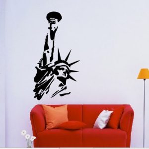 Vinilo decorativo pegatina pared – Estatua de libertad, ref: A1034
