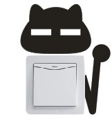 Vinilo decorativo pegatina pared interruptor, cristal, puerta, coche