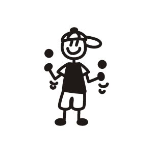 Pegatina familia figura Chico (2)