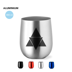 Vaso de aluminio 480ml Ref.:20212