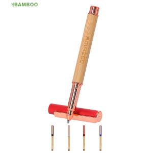 Roller de bambú y aluminio con detalles en oro rosa Ref: 21405