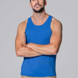 Camiseta básica tirante algodón hombre