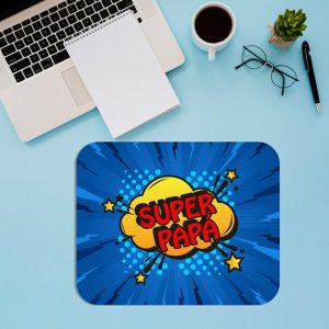 Alfombrilla de ratón para papá, regalo día del padre, super papá