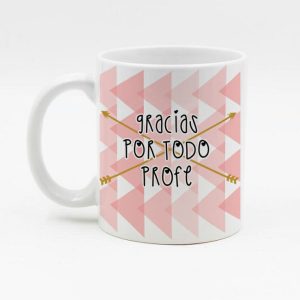 Taza de cerámica regalo para profe, regalo fin de curso