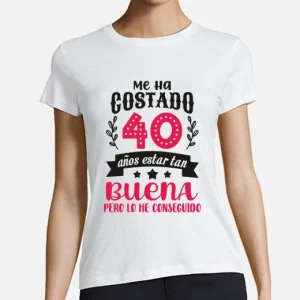Camiseta de algodón estar tan buena