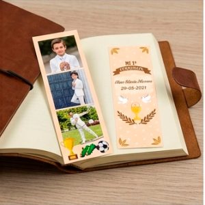 Marcapaginas de papel comunión