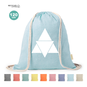 Mochila de cuerdas algodón reciclado 100% y 120g Ref: 6392