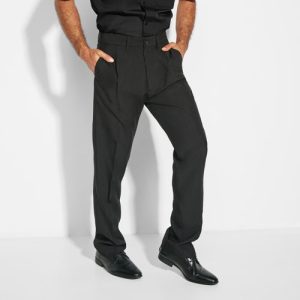 Pantalón largo de hombre semientallado