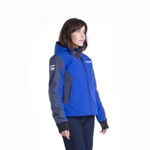 Chaqueta softshell de carretera Paddock Blue para mujer