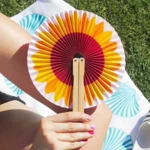 Abanico Pai pai girasol