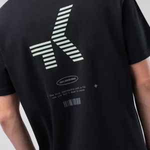 CAMISETA CASUAL OVER RIDE UNISEX BLACK