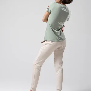 CAMISETA CASUAL REST MUJER ICEBERG GREEN