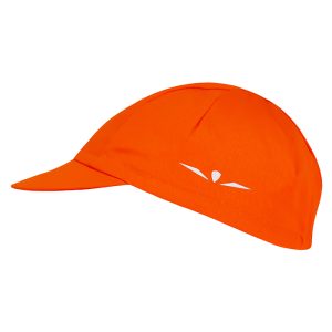 Gorra con Visera ajustable Naranja/Blanca