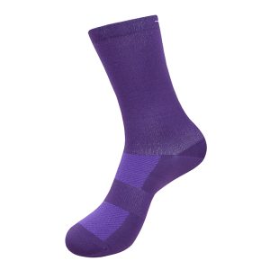 Calcetines running y trail running Unisex , Lila/Blanco