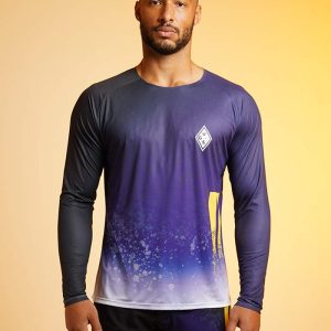 Camiseta Running de manga larga Hombre UGS, AZ Color 3