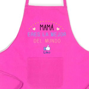 Delantal, Día de la Madre, eres la mejor del mundo