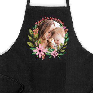 Delantal, Día de la Madre, foto personalizable