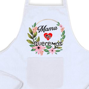 Delantal, Día de la Madre, te queremos