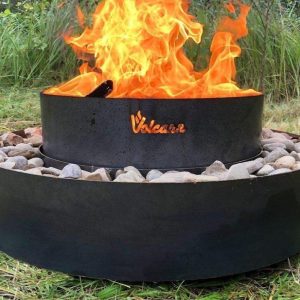 Pozo de fuego de acero