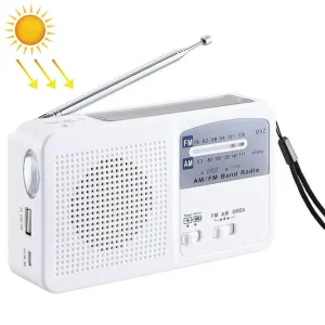 Radio AM/FM multifunción con Linterna LED