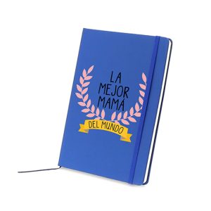 Libreta bloc notas tamaño A5 tapa dura día de la madre, la mejor mamá del mundo
