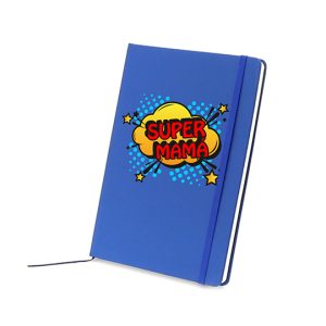 Libreta bloc notas tamaño A5 tapa dura día de la madre, súper mamá