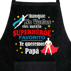 Delantal, Día del Padre, Nuestro Superhéroe favorito