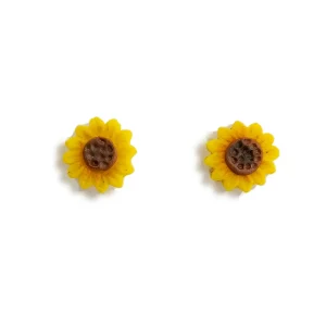 Pendientes Girasoles de Natsuokamu