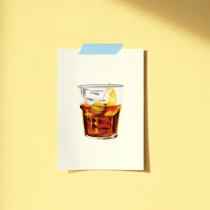 Postal Vermut de Laura Ortiz