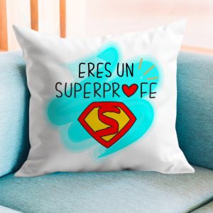 Cojín, para profe, superprofe