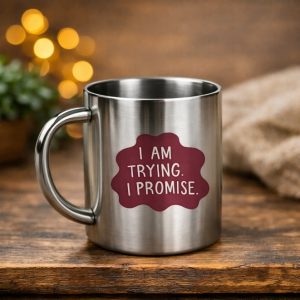 Taza de acero personalizada