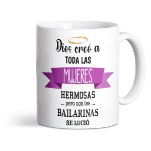 Taza de cerámica, Bailarinas