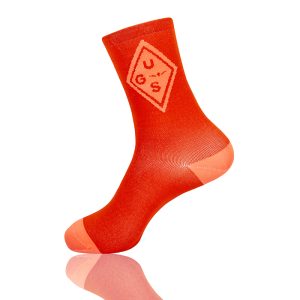 Calcetines running y trail running Unisex , Naranja