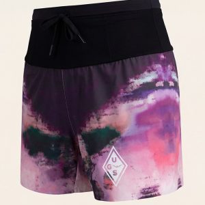 Short 5 Trail Running para Chica con 4 bolsillos, UGS 26 Color 2 (morado)