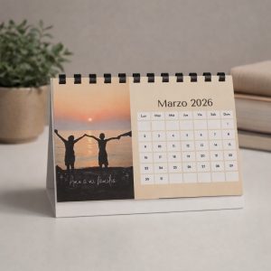 Calendario de mesa personalizado con foto