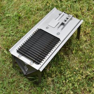 Fogata y barbacoa (portátil y paquete plano)