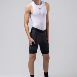 CULOTTE CORTO COMMANDER SIN TIRANTES HOMBRE BLACK - K7