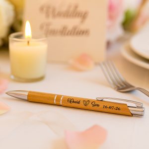 Lote 20 Bolígrafos para Boda Ref: 6072