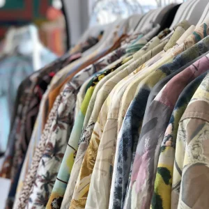 Camisa estampada vintage