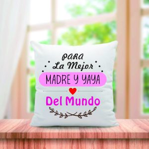Cojín para mamá, regalo día de la madre