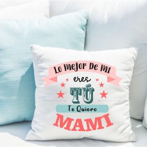 Cojín para mamá, regalo día de la madre