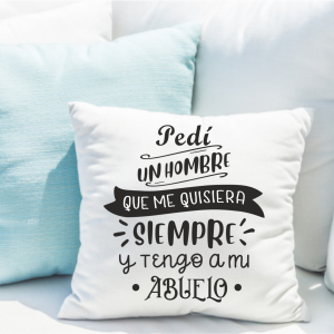 Cojín regalo para abuelo, ref:1