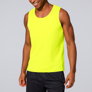 Camiseta técnica tirante 100% poliéster hombre