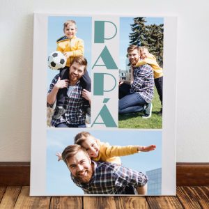 Foto Lienzo rectangular, personalizado, Papá