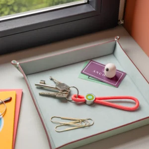 Llavero colgante "Ringo" rojo- Remember