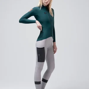 MAILLOT MANGA LARGA PACER SOLID 2.0 MUJER SUNKEN